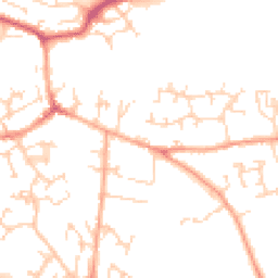 Daytime road noise heatmap for SG17 5AE