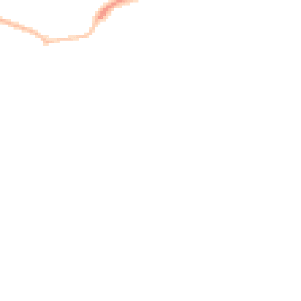 Night-time road noise heatmap for SG17 5AE