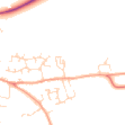 Daytime road noise heatmap for SG17 5AR