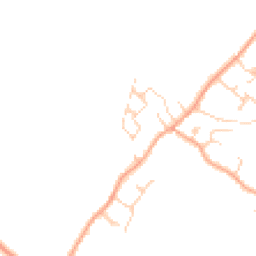 Daytime road noise heatmap for SG17 5AW