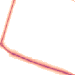 Night-time road noise heatmap for SG17 5AZ