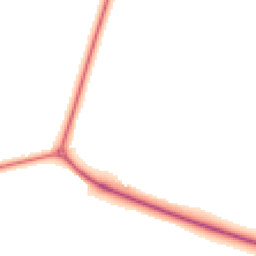 Night-time road noise heatmap for SG17 5DF