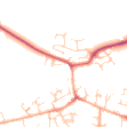Daytime road noise heatmap for SG17 5DJ