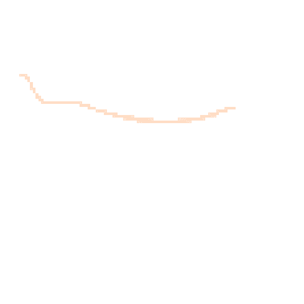 Night-time road noise heatmap for SG17 5FW