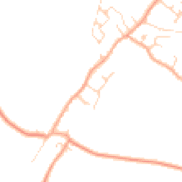 Daytime road noise heatmap for SG17 5GA
