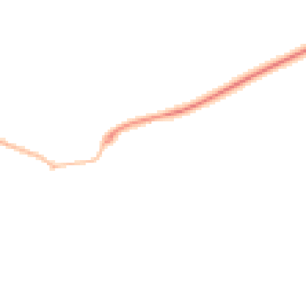 Night-time road noise heatmap for SG17 5GP