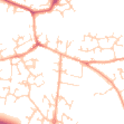 Daytime road noise heatmap for SG17 5GY