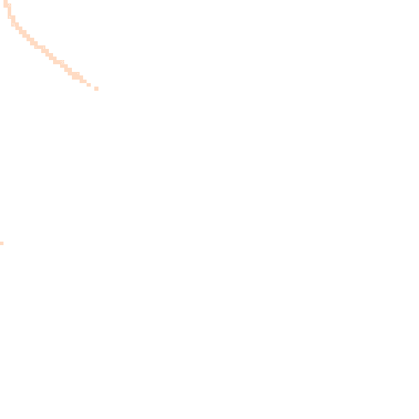 Night-time road noise heatmap for SG17 5HL