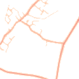 Daytime road noise heatmap for SG17 5LF