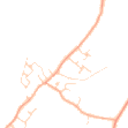 Daytime road noise heatmap for SG17 5LJ