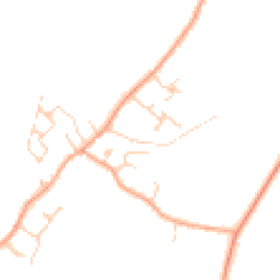 Daytime road noise heatmap for SG17 5LP