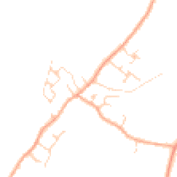 Daytime road noise heatmap for SG17 5LS