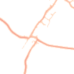 Daytime road noise heatmap for SG17 5NB