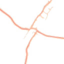 Daytime road noise heatmap for SG17 5NF
