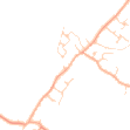 Daytime road noise heatmap for SG17 5NJ