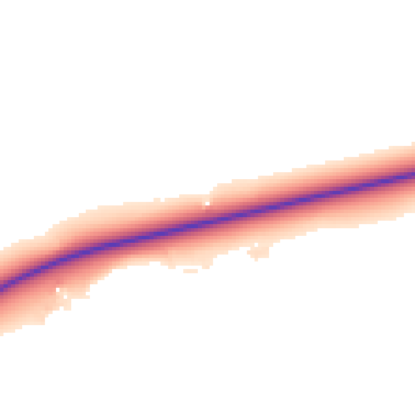 Daytime road noise heatmap for SG17 5PH