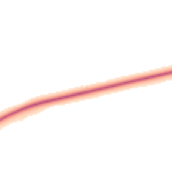 Night-time road noise heatmap for SG17 5PH