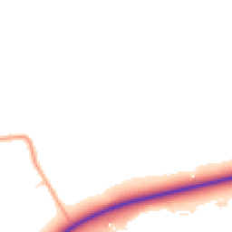 Daytime road noise heatmap for SG17 5PL