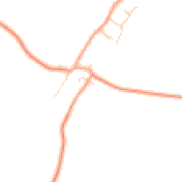 Daytime road noise heatmap for SG17 5QR