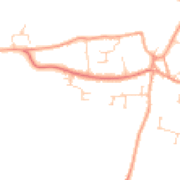 Daytime road noise heatmap for SG17 5RD