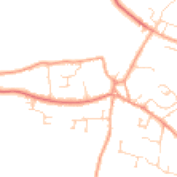 Daytime road noise heatmap for SG17 5RH