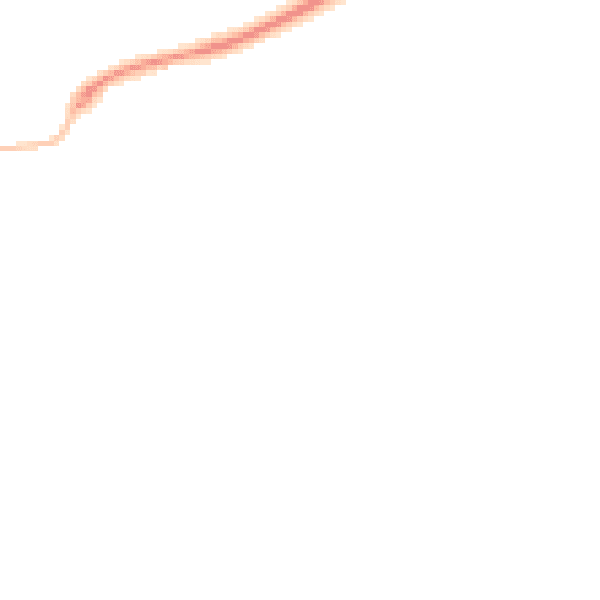 Night-time road noise heatmap for SG17 5SD