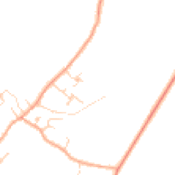 Daytime road noise heatmap for SG17 5ST