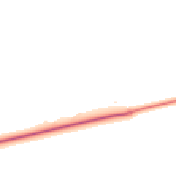 Night-time road noise heatmap for SG17 5TD
