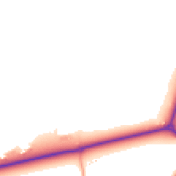 Daytime road noise heatmap for SG17 5XP