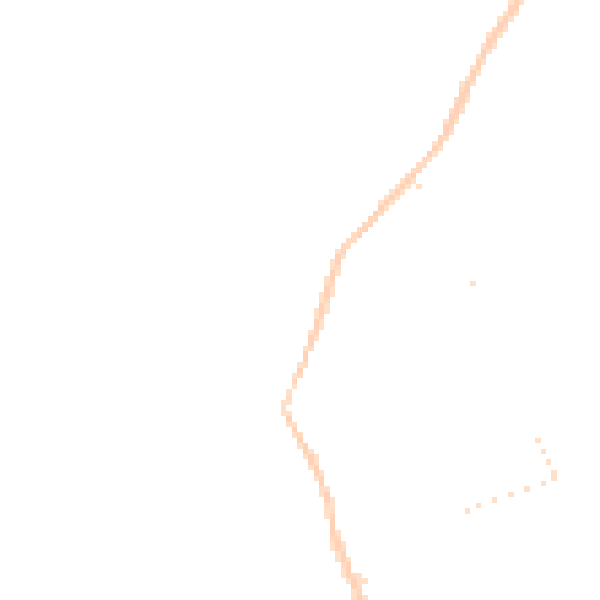 Night-time road noise heatmap for SG18 0AJ