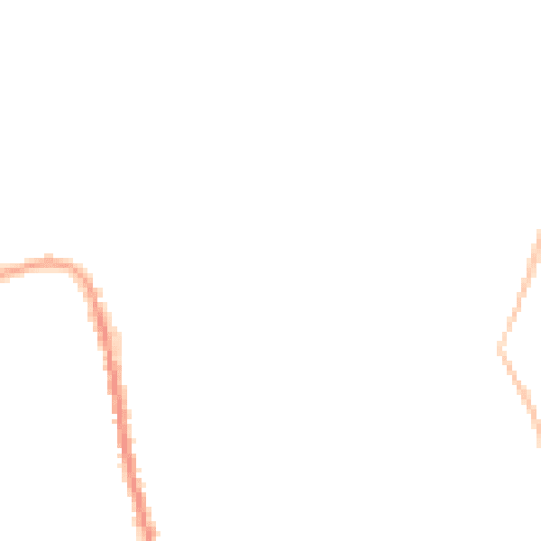 Night-time road noise heatmap for SG18 0DQ