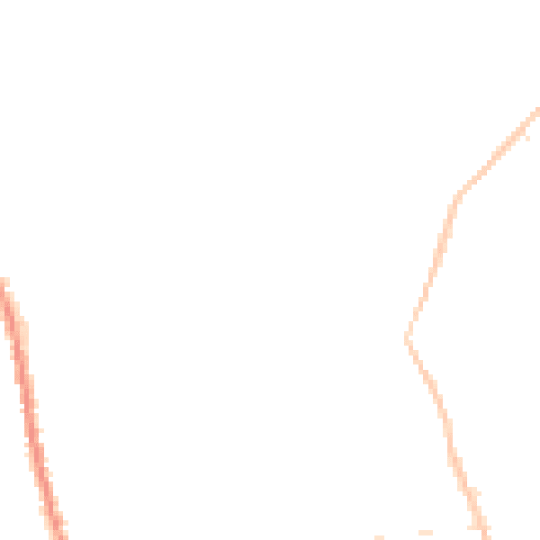 Night-time road noise heatmap for SG18 0EH