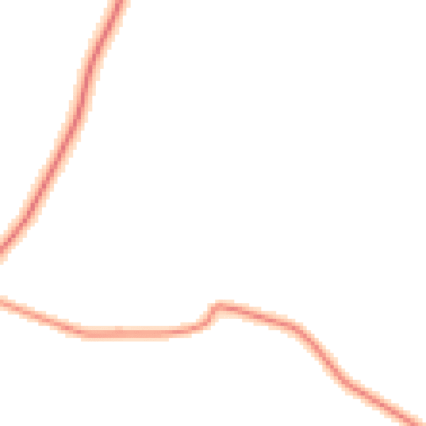 Daytime road noise heatmap for SG18 8AE