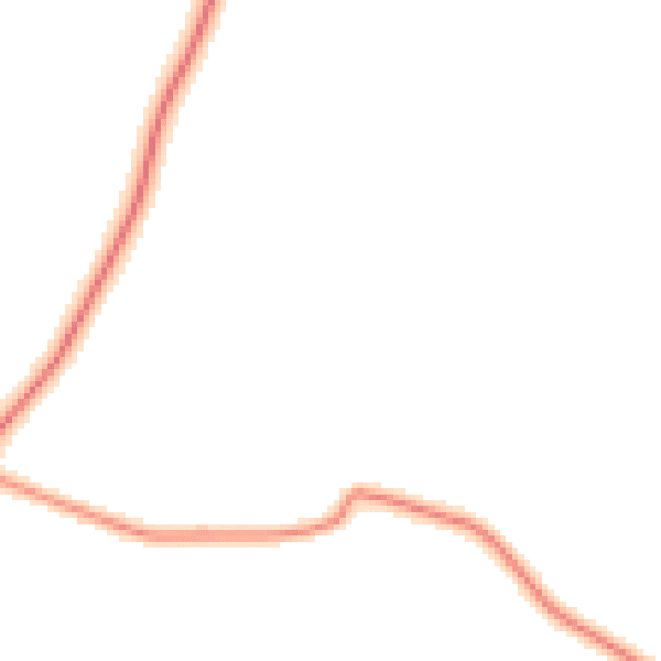 Daytime road noise heatmap for SG18 8RB