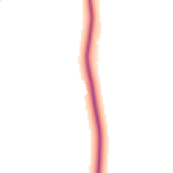 Daytime road noise heatmap for SG18 9DT