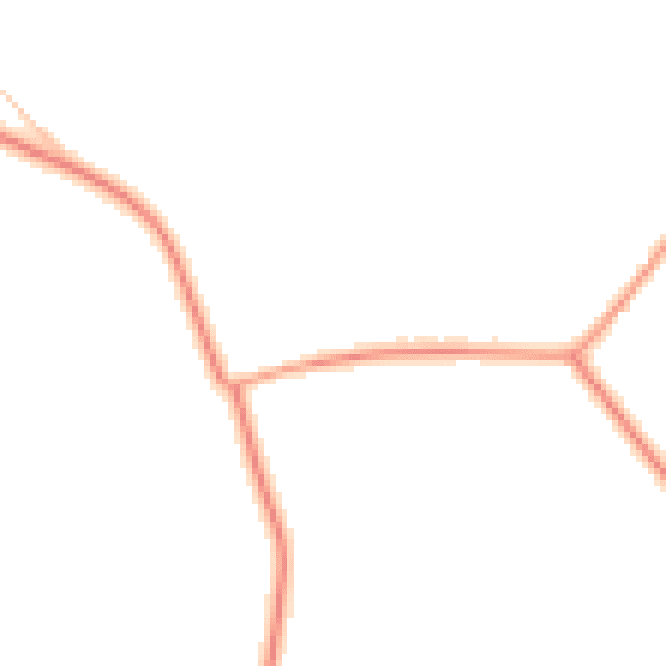 Daytime road noise heatmap for SG18 9HL