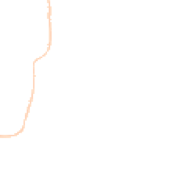 Night-time road noise heatmap for SG18 9PW