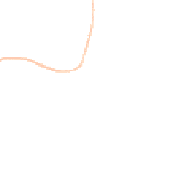 Night-time road noise heatmap for SG18 9SJ