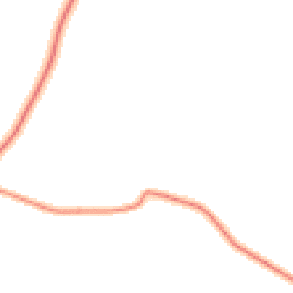 Daytime road noise heatmap for SG18 9TJ