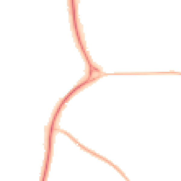 Night-time road noise heatmap for SG2 0ED