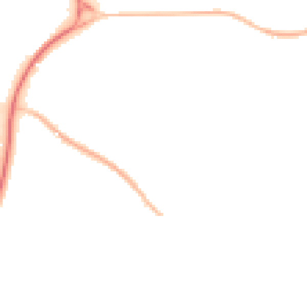 Night-time road noise heatmap for SG2 0HG