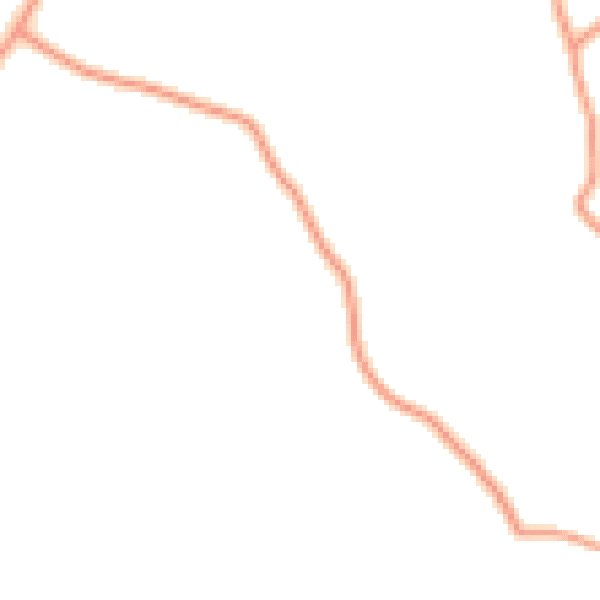 Daytime road noise heatmap for SG2 7AE