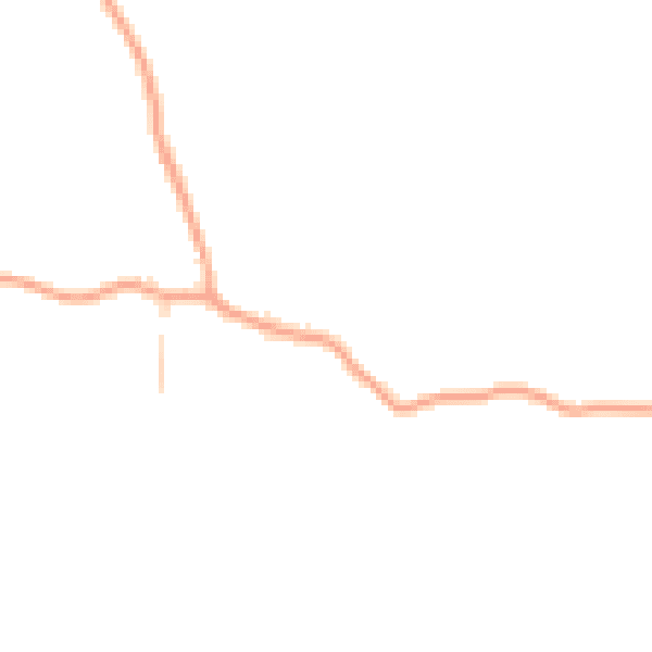 Daytime road noise heatmap for SG2 7AP