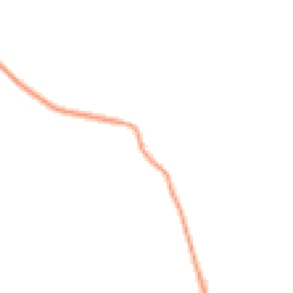 Daytime road noise heatmap for SG2 7AT