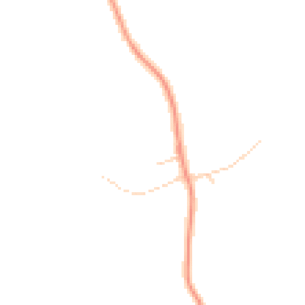 Daytime road noise heatmap for SG2 7BP