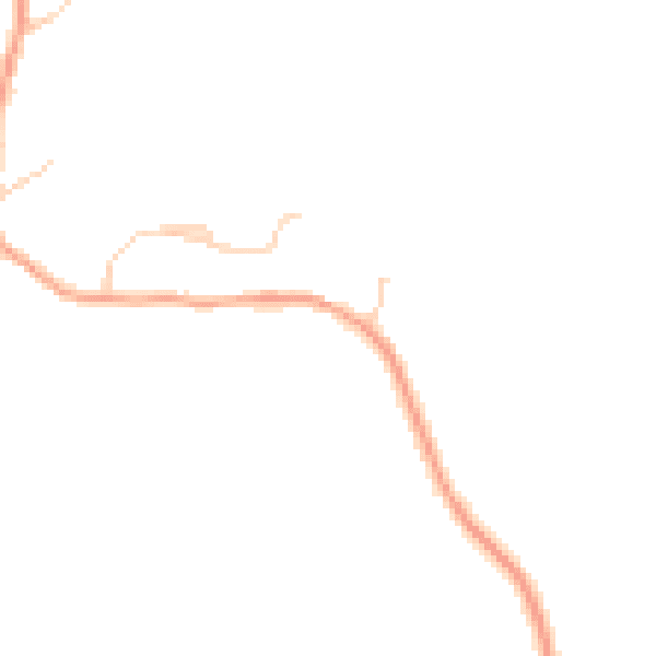 Daytime road noise heatmap for SG2 7BT