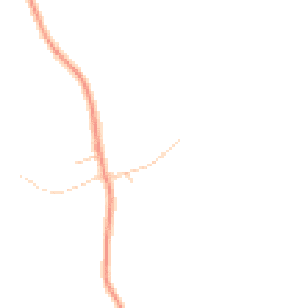 Daytime road noise heatmap for SG2 7DD