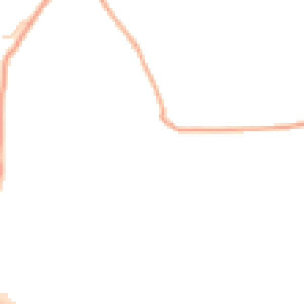 Daytime road noise heatmap for SG2 7EH