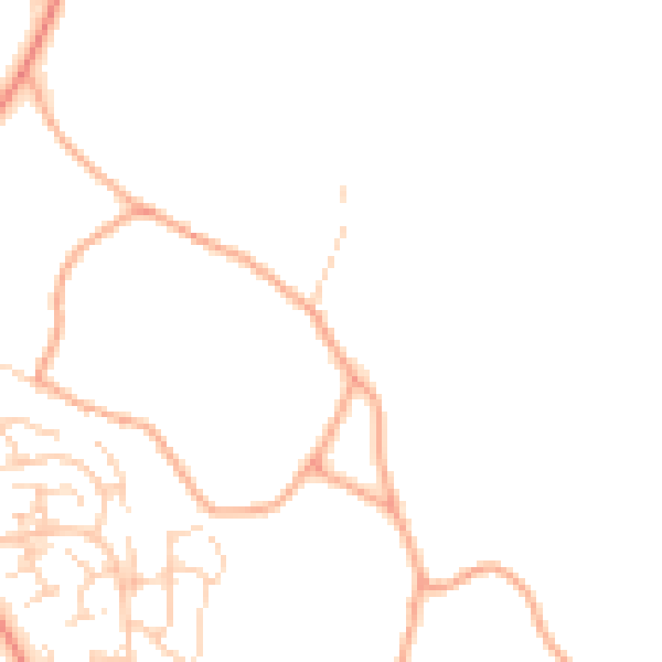 Daytime road noise heatmap for SG2 7HD