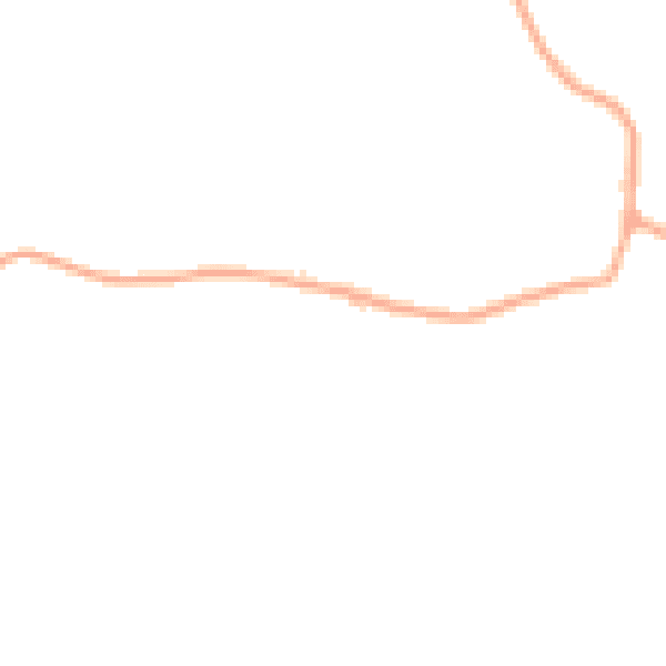 Daytime road noise heatmap for SG2 7JA